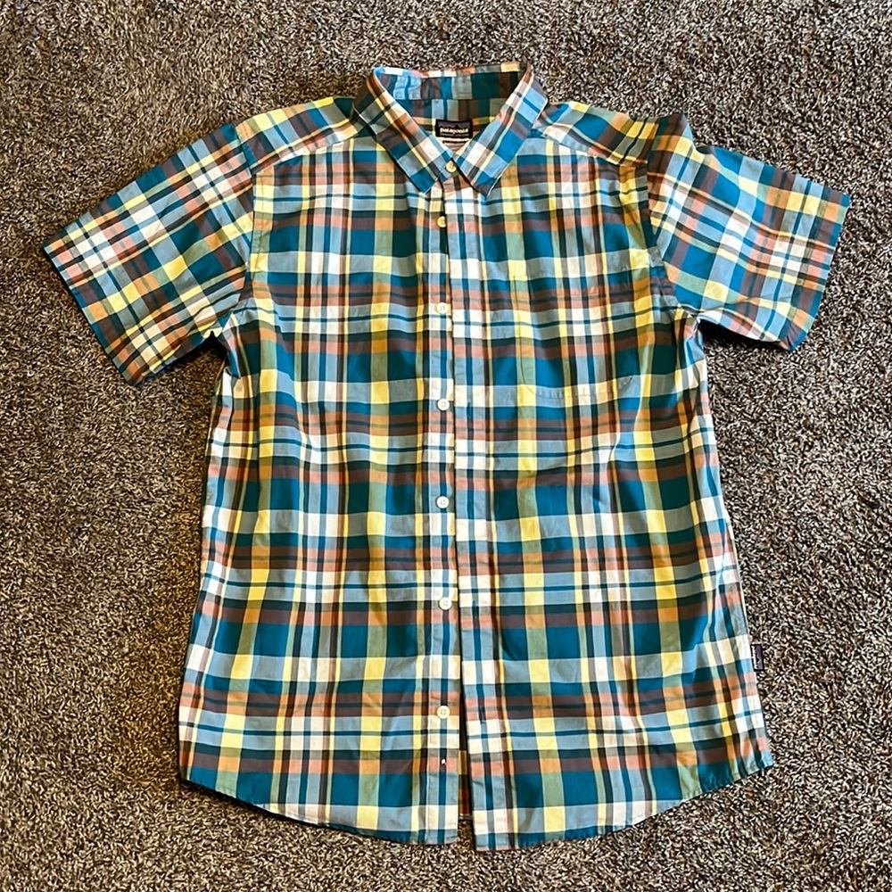 Patagonia Plaid Button Down Shirt